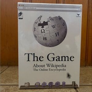 The Game About Wikipedia: The Online Encyclopedia 2-4 Players Brand New Sealed